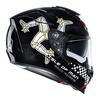 Kask integralny HJC R-PHA 70 ISLE OF MAN IOM TT BLACK/RED czerwony czarny biały żółty