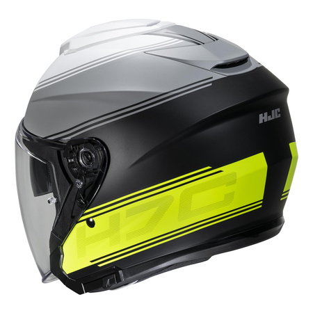 Kask otwarty HJC I30 VICOM GREY/YELLOW szary żółty fluo