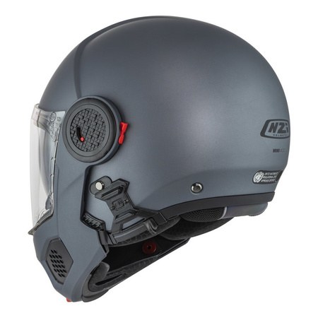 Kask szczękowy NZI MINIMOD ANTRACITE MATT szary