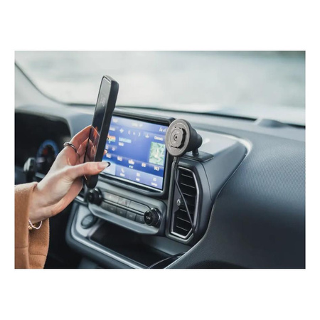 Podstawa QUAD LOCK samoprzylepna na deskę rozdzielczą czarny