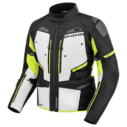 Kurtka tekstylna SHIMA DUNE FLUO czarny szary żółty fluo