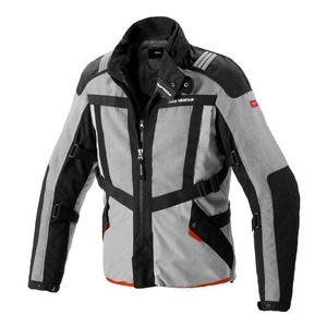 Kurtka tekstylna SPIDI NETRUNNER BLACK/GREY czarny szary czerwony