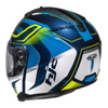 Kask integralny HJC C70 LANTIC BLUE/YELLOW niebieski granatowy biały żółty
