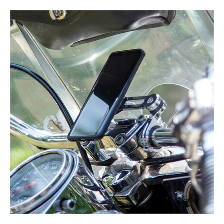 Uchwyt do mocowania SP CONNECT MOTO MOUNT PRO NA KIEROWNICĘ CHROME srebrny