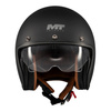 Kask otwarty MT LE MANS 2 SV S PURE BLACK MATT czarny mat