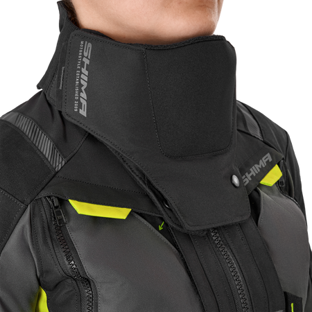 Kurtka tekstylna damska SHIMA HERO 2.0 LADY FLUO czarny szary żółty fluo