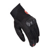 Rękawice miejskie damskie REBELHORN GAP III LADY BLACK/FLUO RED czarny czerwony fluo