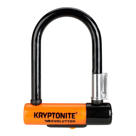 Zapięcie U-Lock KRYPTONITE EVOLUTION MINI-5 8,3CM X 14CM czarny pomarańczowy