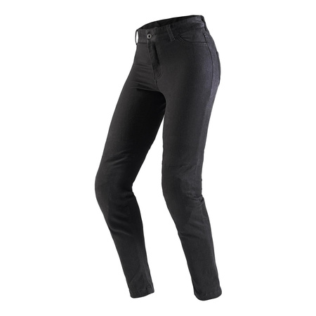 Jeansy motocyklowe damskie SPIDI MOTO LEGGINGS PRO 2 BLACK czarny