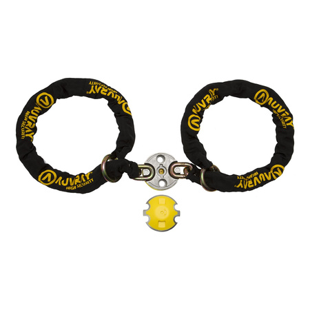 Zestaw kotwa z łańcuchem AUVRAY XTREM PROTECT 100cm czarny żółty