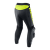 Spodnie skórzane REBELHORN REBEL BLACK/FLO YELLOW czarny żółty fluo szary