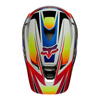 Kask cross FOX V3 RS PGMNT MULTI biały czarny czerwony niebieski pomarańczowy zielony żółty fluo inny