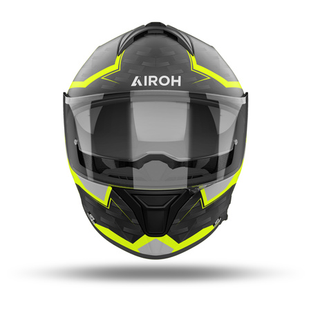 Kask integralny AIROH SPARK 2 ZENITH YELLOW MATT żółty czarny szary