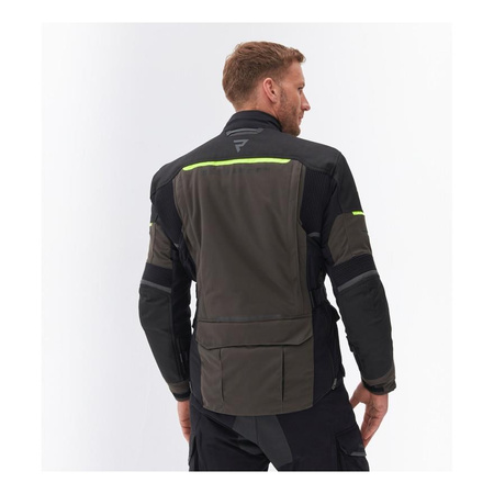 Kurtka tekstylna REBELHORN RANGE ANTHRACITE/BLACK/FLUO YELLOW grafitowy czarny żółty fluo