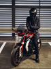 Jeansy motocyklowe BROGER FLORIDA WASHED BLACK czarny
