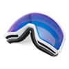 Gogle snowboardowe IMX PEAK WHITE MATT/WHITE SZYBA PODWÓJNA BLUE IRRIDIUM + BROWN biały