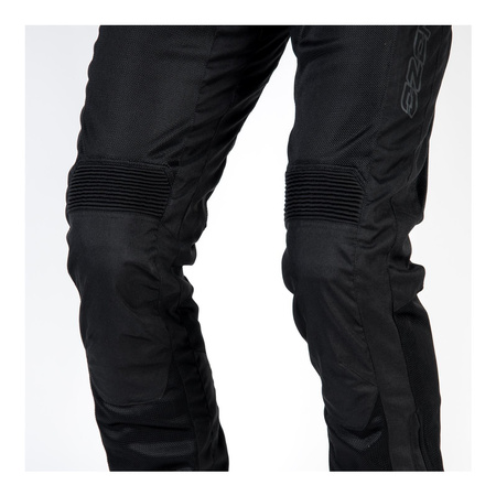 Spodnie tekstylne OZONE DART BLACK czarny