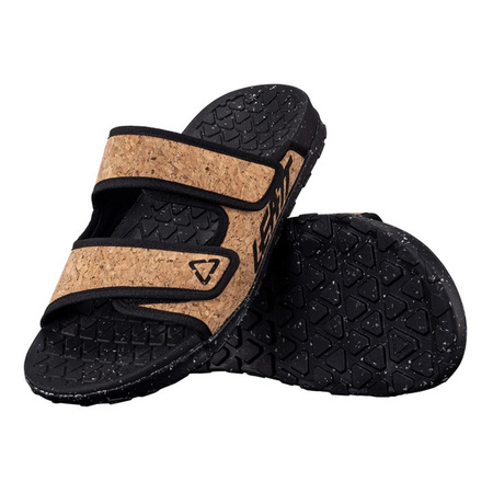 Klapki LEATT 1.0 BLACK czarny
