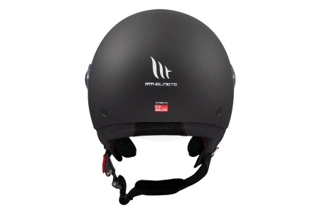 Kask otwarty MT STREET S SOLID MATT BLACK czarny mat