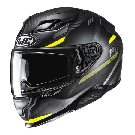 Kask integralny HJC F71 CARBON ESIRA BLACK/YELLOW czarny żółty