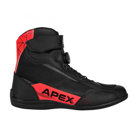 Buty krótkie SECA APEX PRO FLUO RED czarny czerwony fluo