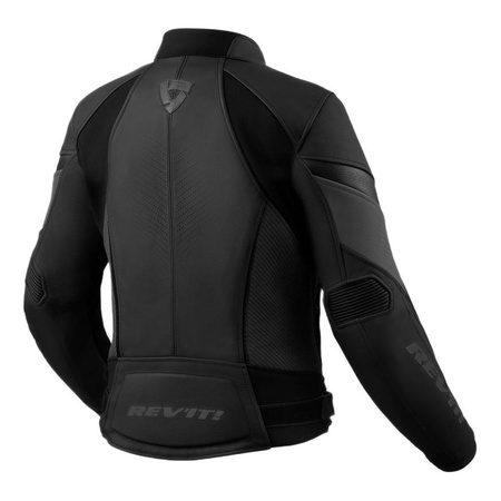 Kurtka skórzana damska REVIT XENA 4 LADY BLACK/ANTHRACITE czarny szary