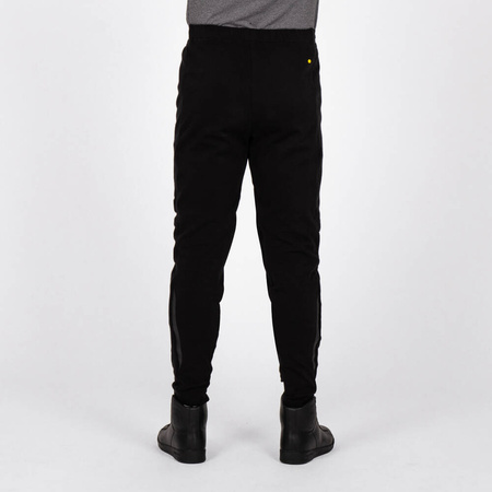 Jeansy motocyklowe KNOX SHIELD JOGGING BLACK czarny