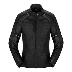 Kurtka tekstylna damska SPIDI TEK NET LADY BLACK czarny