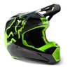 Kask cross FOX V1 XPOZR BLACK/GREY czarny szary żółty fluo