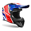 Kask cross AIROH AVIATOR ACE 2 PROUD BLUE/RED GLOSS niebieski czerwony biały czarny