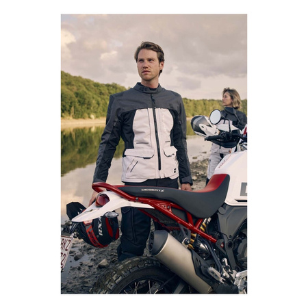 Kurtka tekstylna RICHA INFINITY 3 ADVENTURE BLACK czarny
