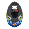 Kask integralny NZI TRENDY OCELO BLUE WHITE SKY BLUE MATT biały niebieski
