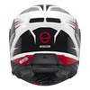 Kask integralny SCHUBERTH S3 ECE APEX WHITE czarny biały czerwony