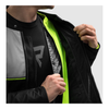 Kurtka tekstylna REBELHORN SWIFT LIGHT GREY/FLUO YELLOW szary żółty fluo