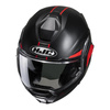 Kask szczękowy HJC I100 BEIS BLACK/RED czarny czerwony