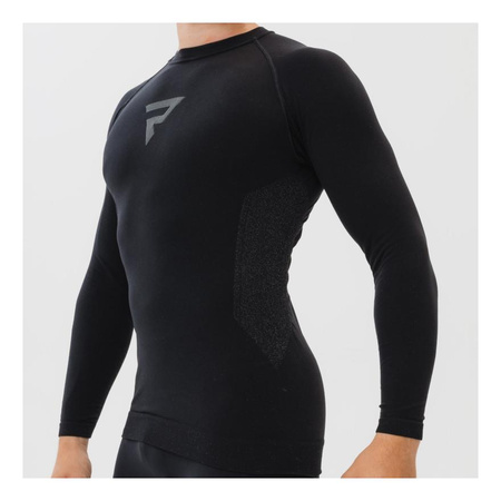 Koszulka termoaktywna REBELHORN FREEZE II BLACK czarny