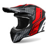 Kask cross AIROH AVIATOR ACE 2 PROUD RED MATT czerwony fluo szary czarny