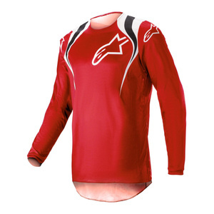 Bluza cross ALPINESTARS FLUID NARIN MARS RED/WHITE czerwony fluo biały