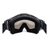 Gogle motocyklowe IMX SAND GRAPHIC BLACK GLOSS/GREY SZYBA SILVER IRIDIUM + CLEAR czarny szary