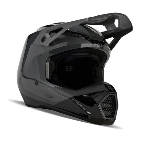 Kask cross FOX V1 NITRO DARK SHADOW czarny szary