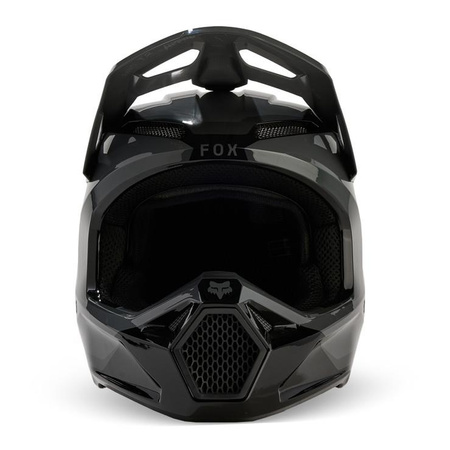 Kask cross FOX V1 NITRO DARK SHADOW czarny szary