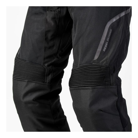 Spodnie tekstylne REBELHORN FLUX BLACK czarny