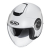 Kask otwarty HJC I40 SEMI FLAT PEARL WHITE biały mat