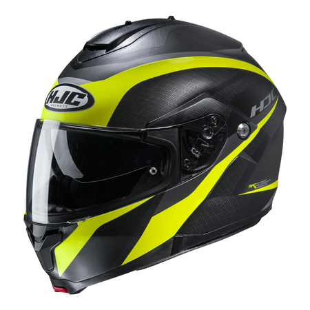 Kask szczękowy HJC C91 TALY BLACK/YELLOW czarny żółty fluo