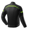Kurtka tekstylna REBELHORN ECHO BLACK/FLUO YELLOW czarny żółty fluo