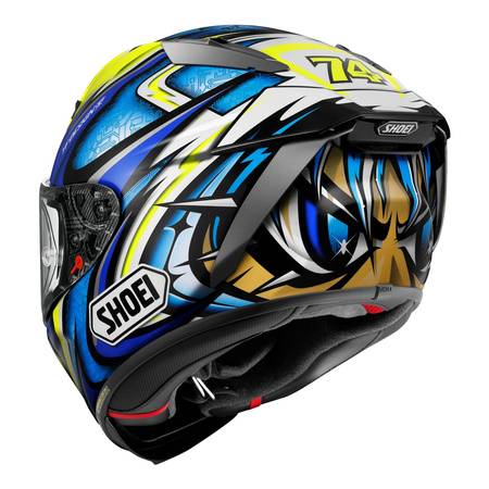 Kask integralny SHOEI X-SPR PRO DAIJIRO TC-3 niebieski żółty