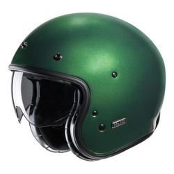 Kask otwarty HJC V31 DEEP GREEN zielony