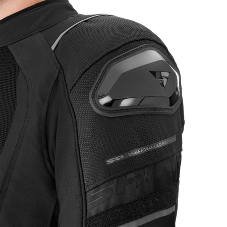 Kurtka tekstylna SHIMA MESH PRO 2.0 BLACK czarny
