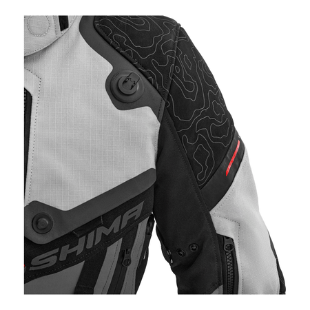 Kurtka tekstylna damska SHIMA TRACKER LADY LIGHT GREY szary