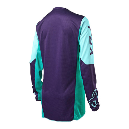 Bluza cross damska FOX LADY 180 VOKE AQUA niebieski fioletowy